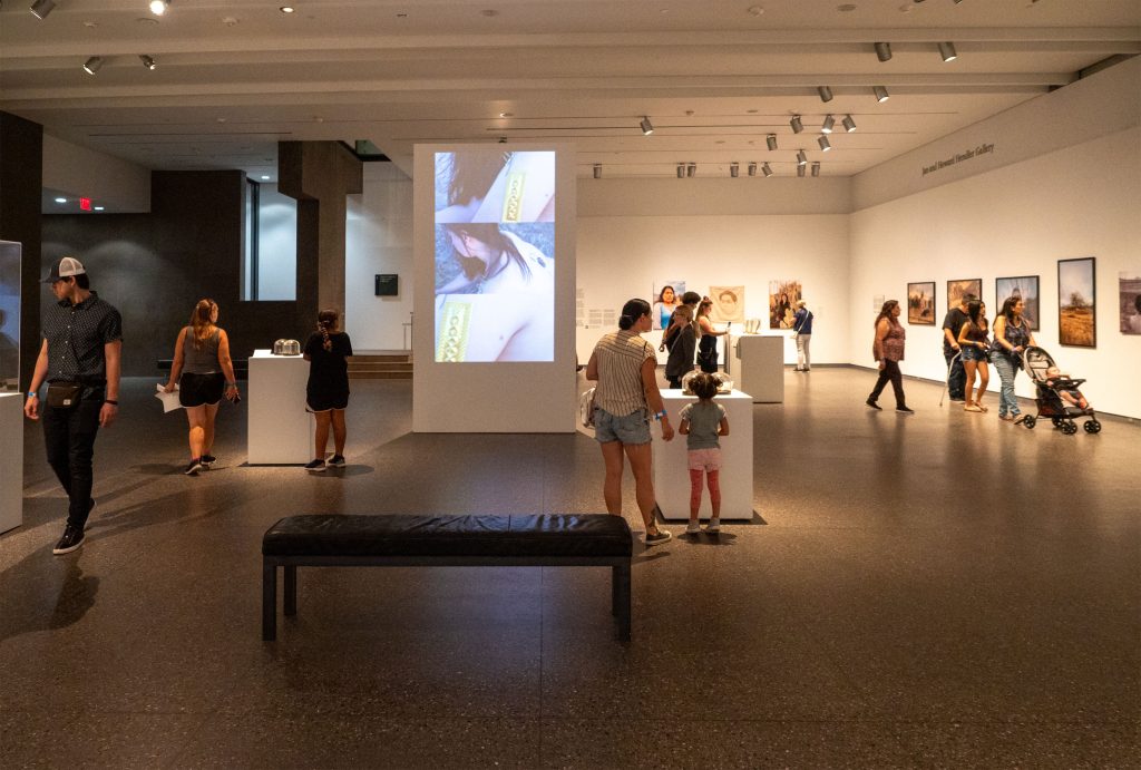 Installation view, Arizona Artist Awards, 2023, Phoenix Art Museum.